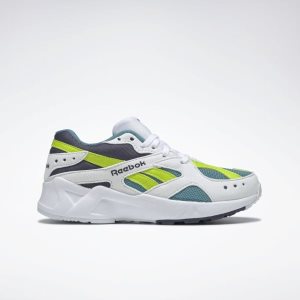 Adidasy Dziecięce Reebok Aztrek Białe/Granatowe/Głęboka Zielone PL 08GJQIL